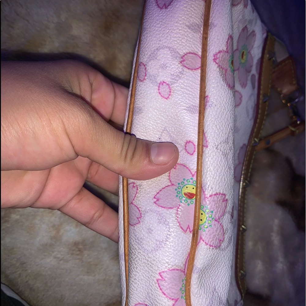 Monogram Cherry Blossom Pochette-accessoires Pouch - Picture 4 of 7